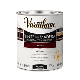 Tinte para Madera Satinado 946ml Cabernet  - Varathane