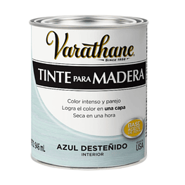 Tinte para Madera Satinado 946ml Azul Desteñido  - Varathane