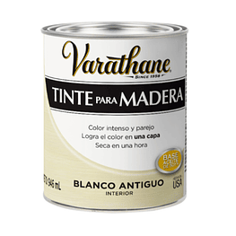 Tinte para Madera Satinado 946ml Blanco Antiguo  - Varathane