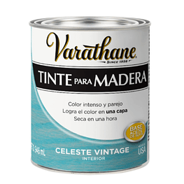 Tinte para Madera Satinado 946ml Celeste Vintage  - Varathane