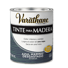 Tinte para Madera Satinado 946ml Azul Marino  - Varathane