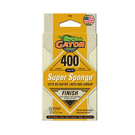 Super Esponja Premium de óxido de aluminio Grano 400  - Gator