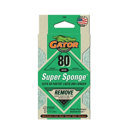 Super Esponja Premium de óxido de aluminio Grano 80  - Gator