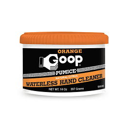 Limpiador de manos sin agua Orange Piedra Pomez 397grs  - Goop