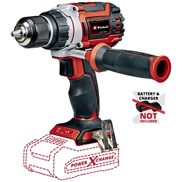 Taladro Percutor Inalámbrico Brushless 18V Expert Sin Baterías PXC TP-CD 18/60 Li-i BL Solo  - Einhell