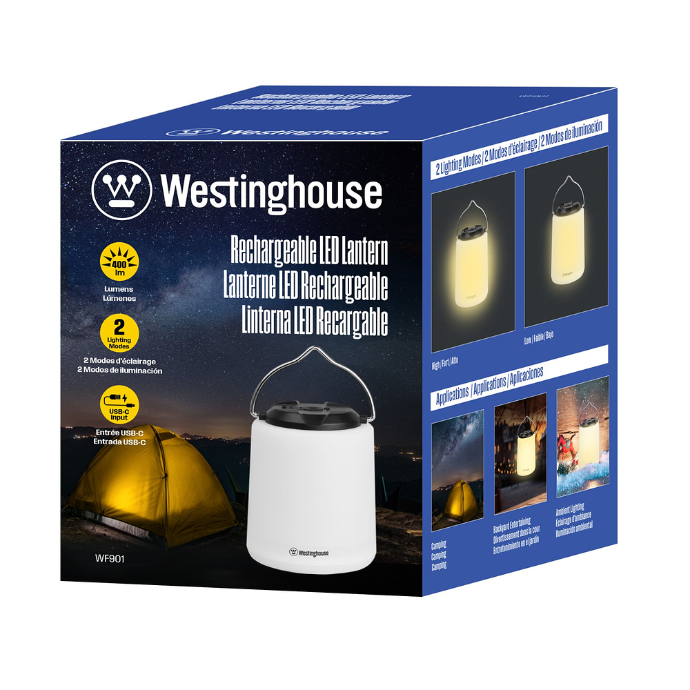 Linterna Farol Recargable 400lm  - Westinghouse