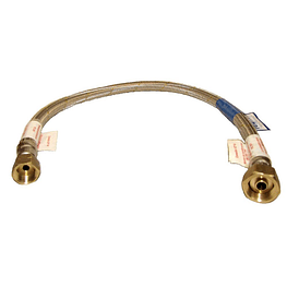 Flexible Gas HI-HI 3/8" Hilo Izquierdo x 1/2" Manguera Malla 60cm  - Taumm