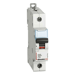 Interruptor Automatico 6KA Curva C 1x6A  - Bticino