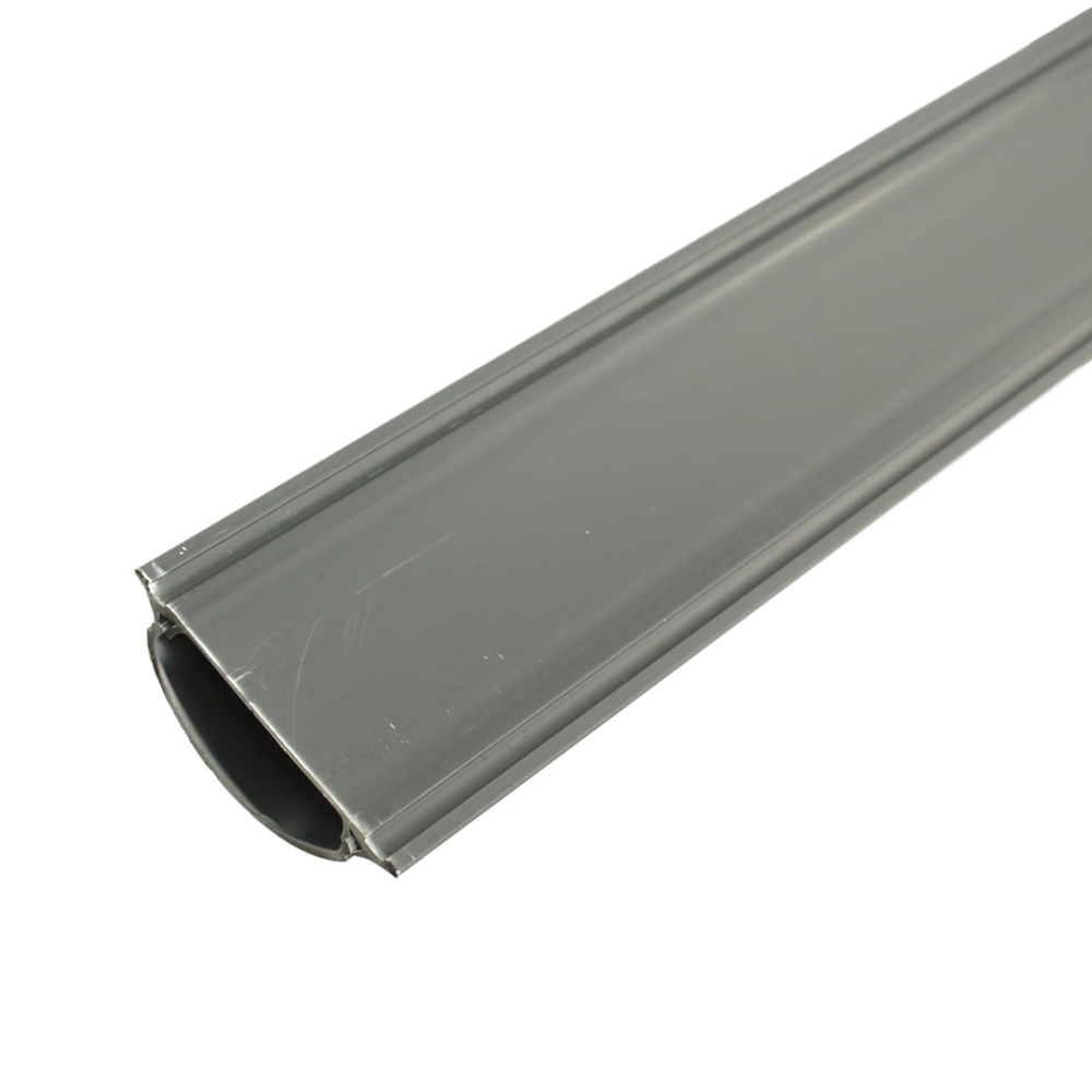 Pasada de piso 35x10mm Gris 2mts  - Globaltronics