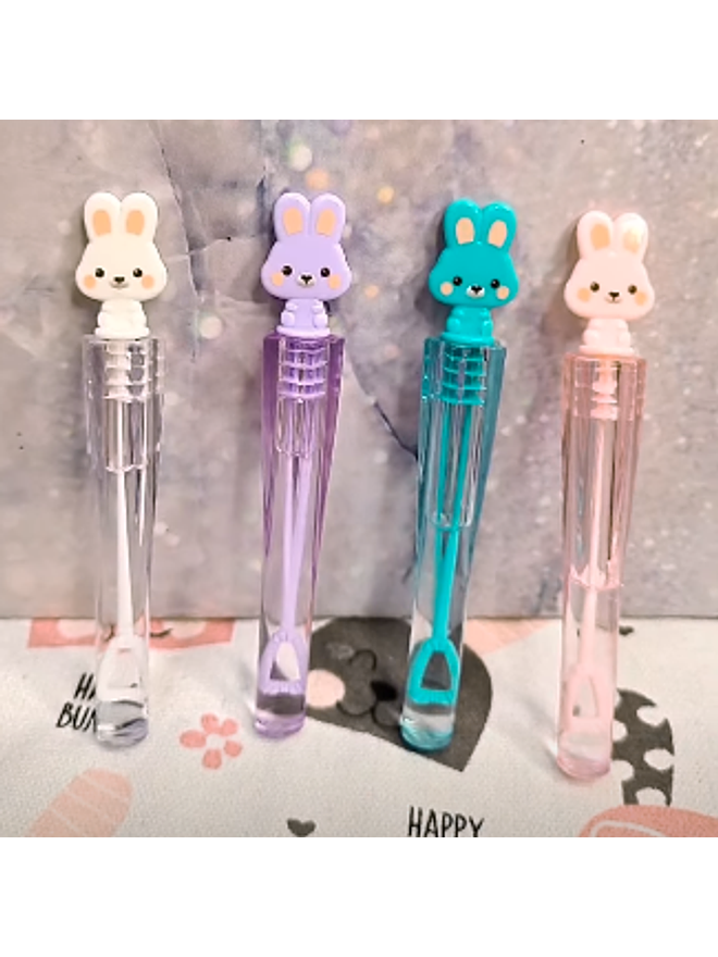 Mini lanza burbujas conejito 1