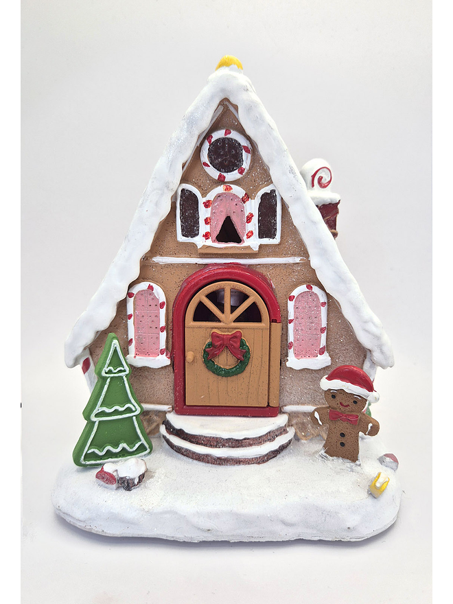 Casa Gengibre Musical con luz 1