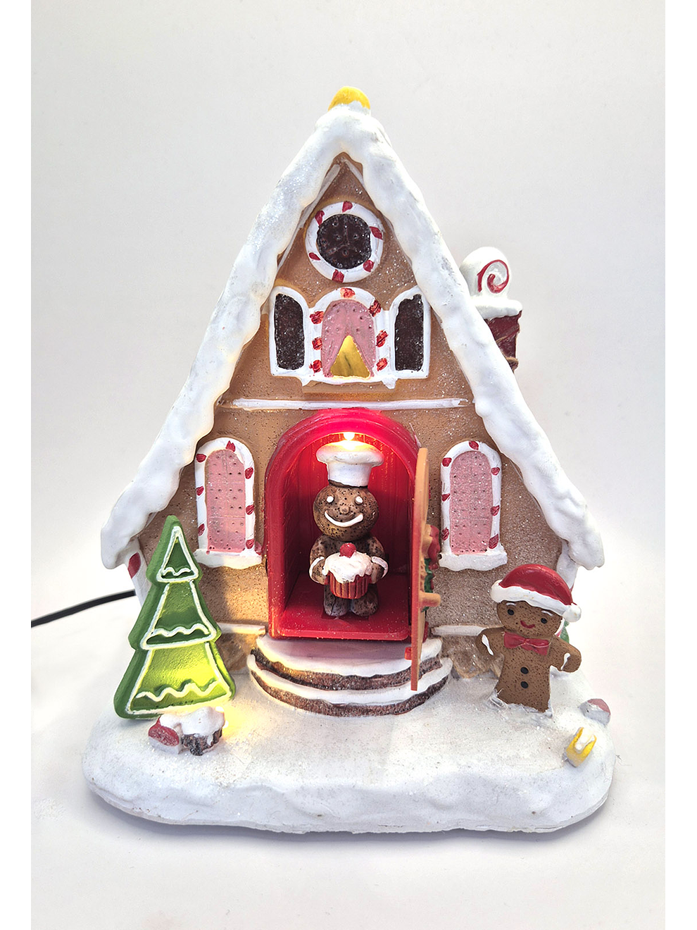 Casa Gengibre Musical con luz 2