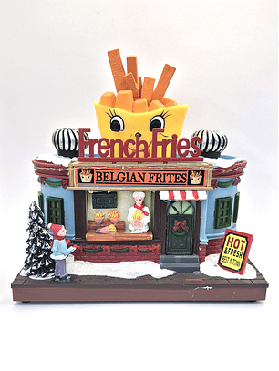 French fries con luz