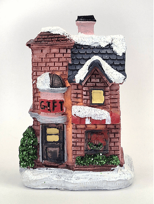 Casita navidad luz Gift Shop M3
