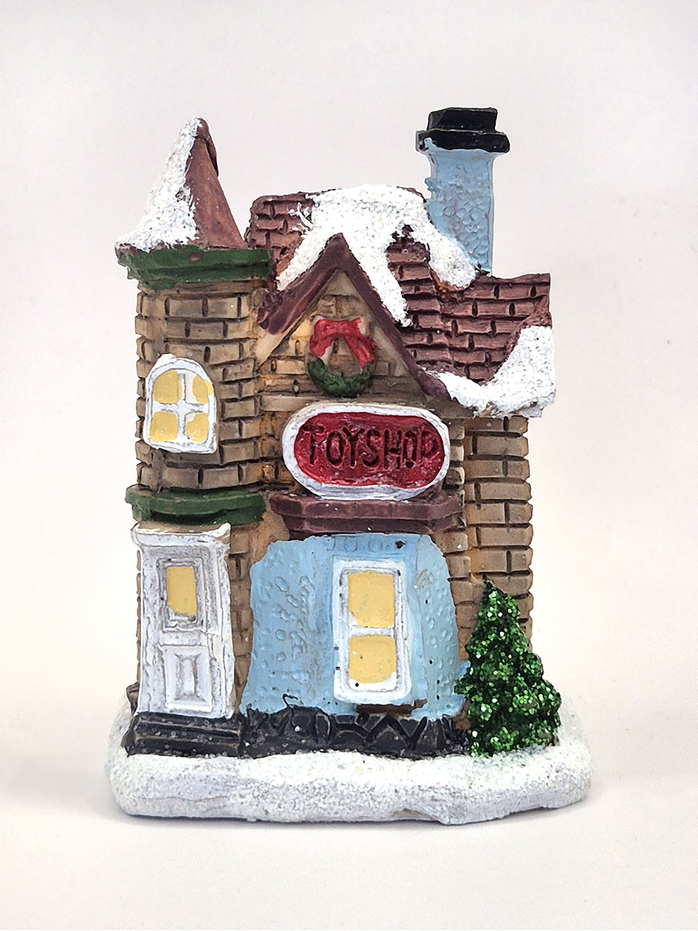 Casita navidad luz Toy Shop M4 1