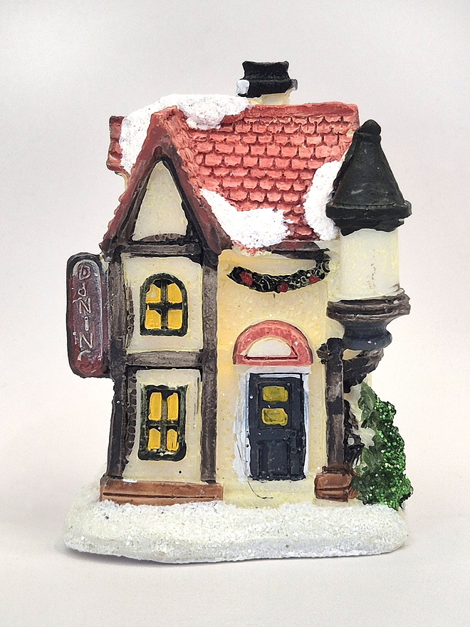 Casita navidad luz Dinner 1