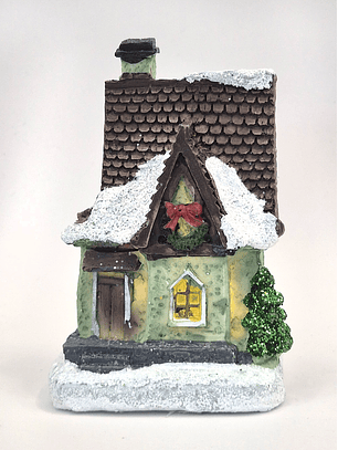 Casita navidad luz M2