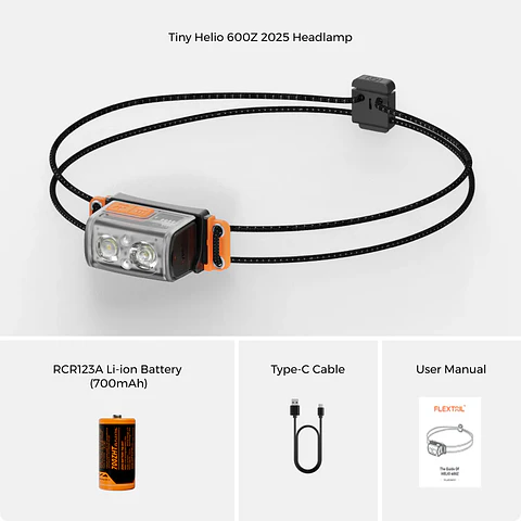 Linterna Frontal FLEXTAIL TINY HELIO 600Z