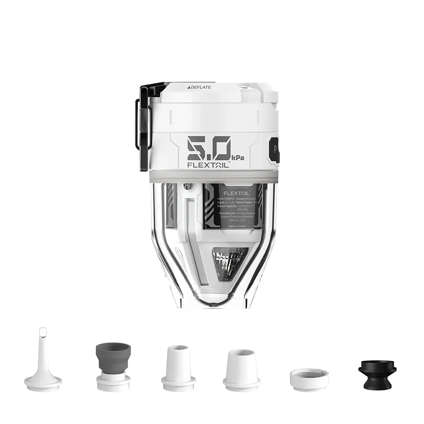 FLEXTAIL Max Pump 3 – Inflador Portátil y Linterna de Camping 2 en 1. 2