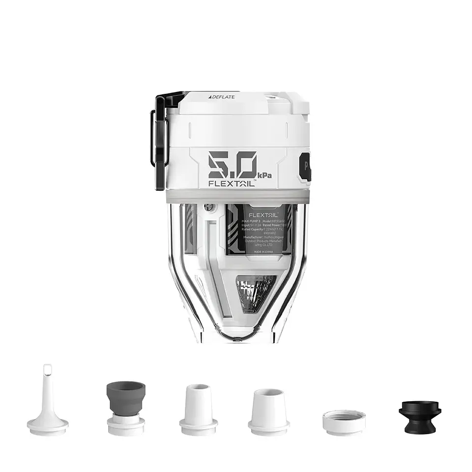 FLEXTAIL Max Pump 3 – Inflador Portátil y Linterna de Camping 2 en 1. 2