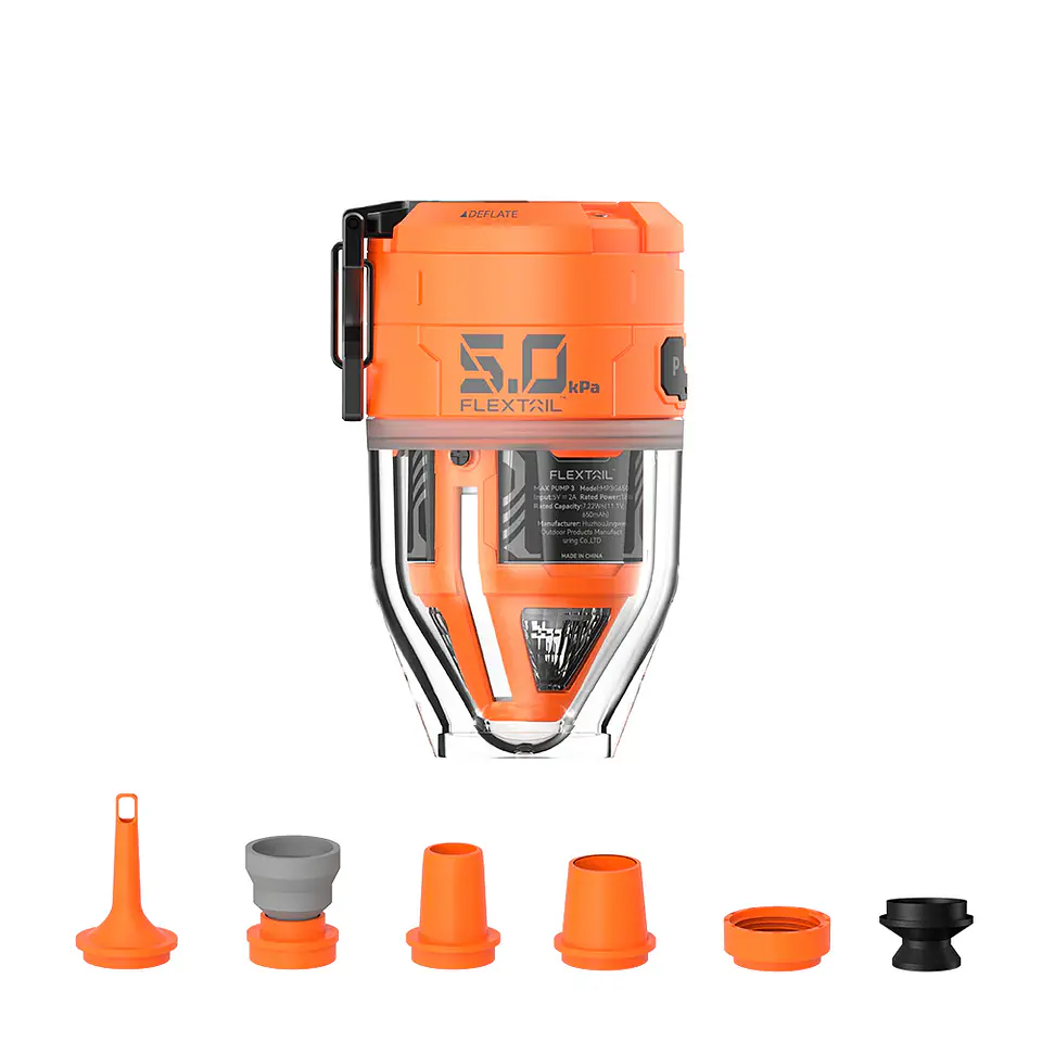 FLEXTAIL Max Pump 3 – Inflador Portátil y Linterna de Camping 2 en 1. 4