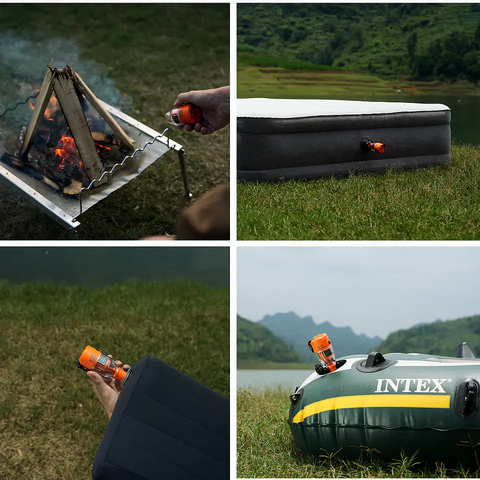 FLEXTAIL Max Pump 3 – Inflador Portátil y Linterna de Camping 2 en 1. 5