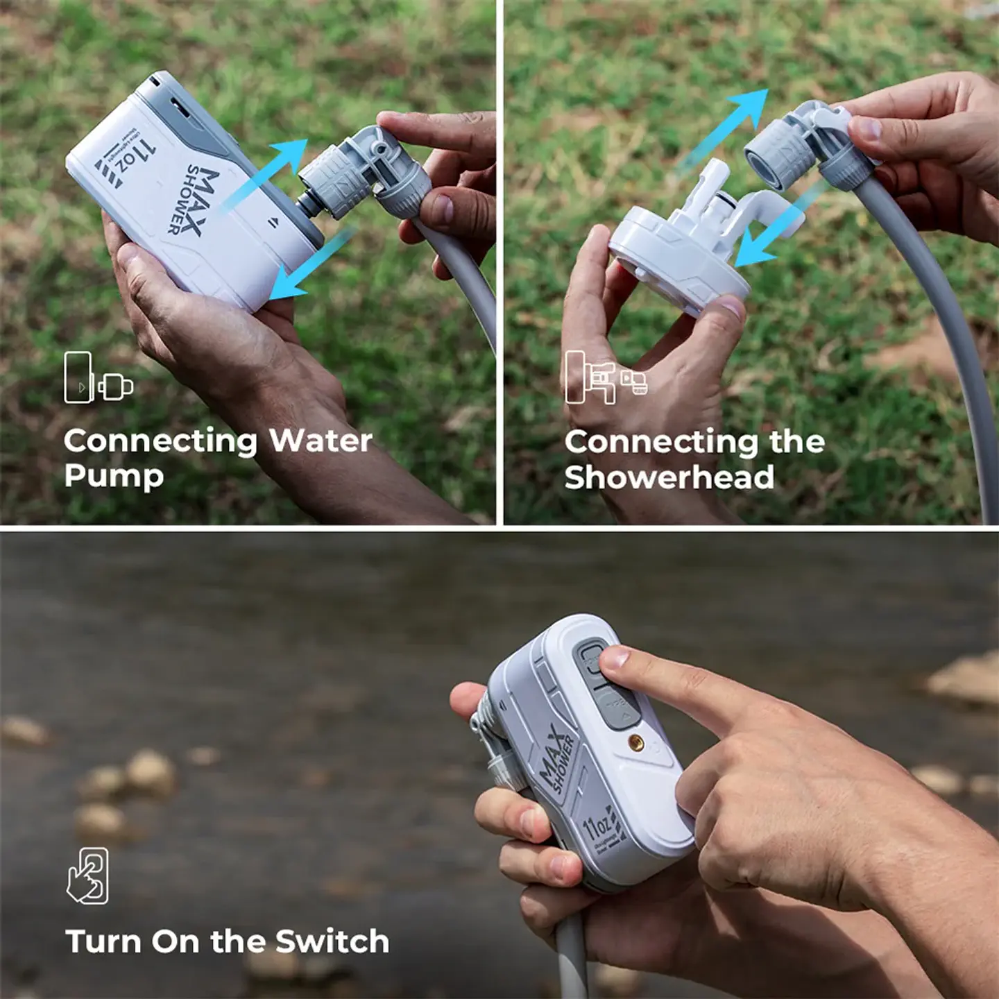 Flextail MAX SHOWER 3