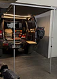 Toldo para portalon  con Luz Led 1,25 x 2 mts - Miniatura 1