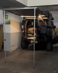 Toldo para portalon  con Luz Led 1,25 x 2 mts - Miniatura 2