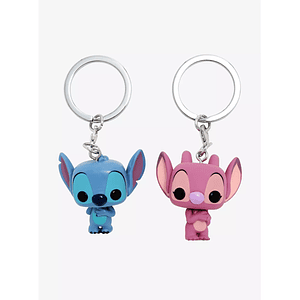Llavero Pocket POP! Stitch & Angel 2pack - Disney: Lilo & Stitch