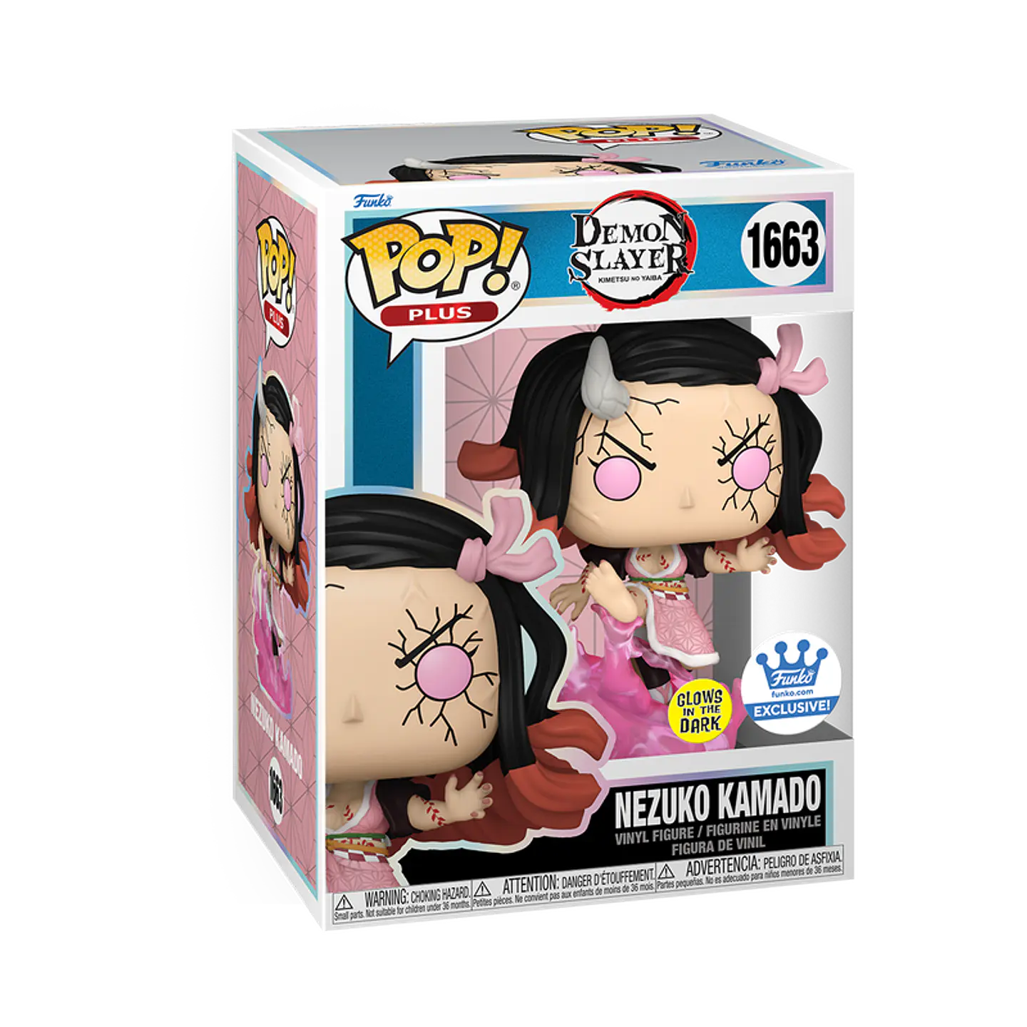Funko Pop! Plus: Nezuko Kamado #1663 (Glow in the dark) Funko Shop Exclusive - Demon Slayer 1