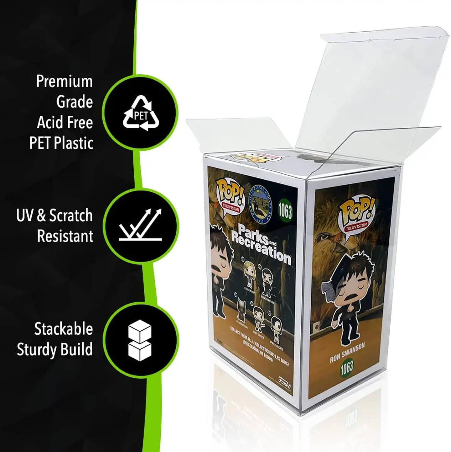 Protector para Funko Pop (0.5mm) - 4 pulgadas 2