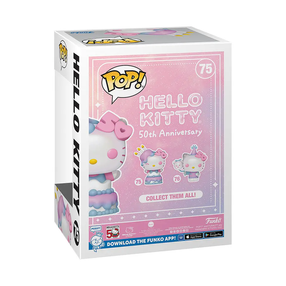 Funko Pop! Hello Kitty in cake (50th Anniversary) #75 - Sanrio: Hello Kitty 3