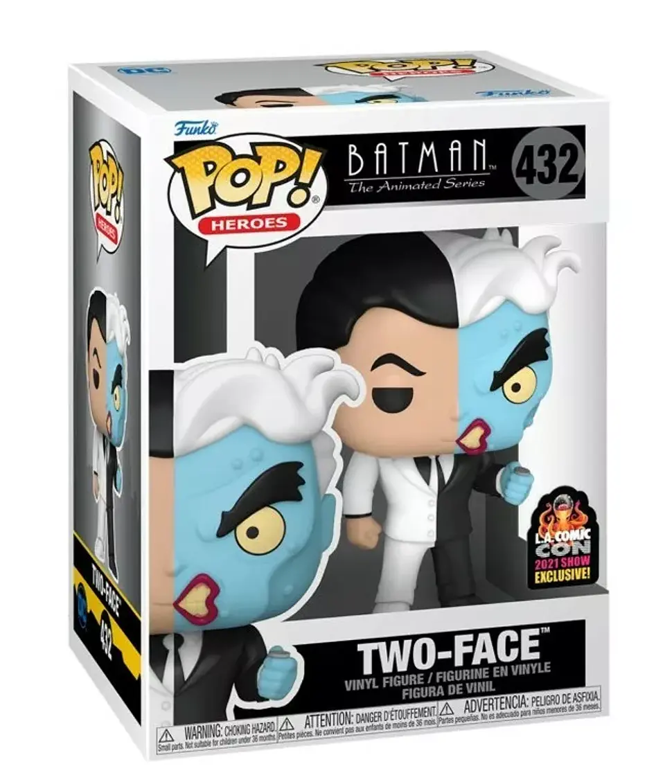 Funko Pop! Two-Face #432 L.A Comic Con Exclusive - Batman The Animated Series 1
