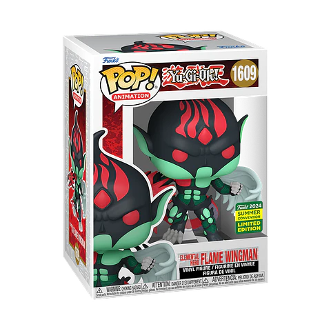 Funko Pop! Elemental Hero Flame Wingman #1609 - Yu Gi Oh!