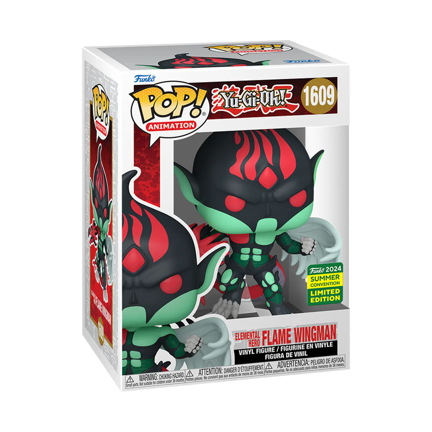 Funko Pop! Elemental Hero Flame Wingman #1609 - Yu Gi Oh! 1