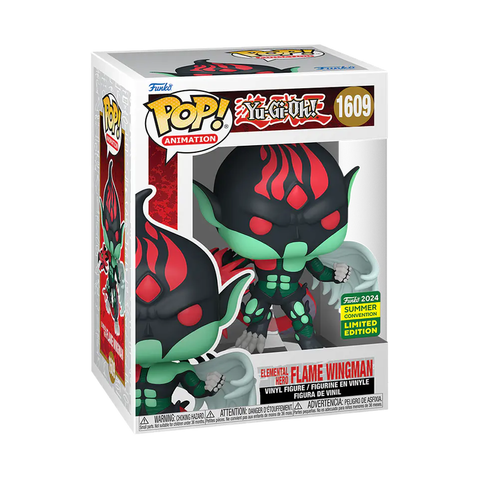 Funko Pop! Elemental Hero Flame Wingman #1609 - Yu Gi Oh! 1