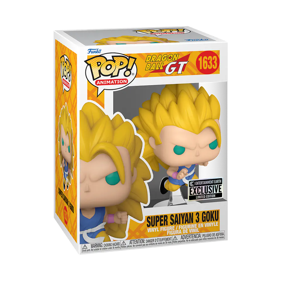 Funko Pop! Super Saiyan 3 Goku #1633 Entertainment Earth - Dragon Ball GT 1