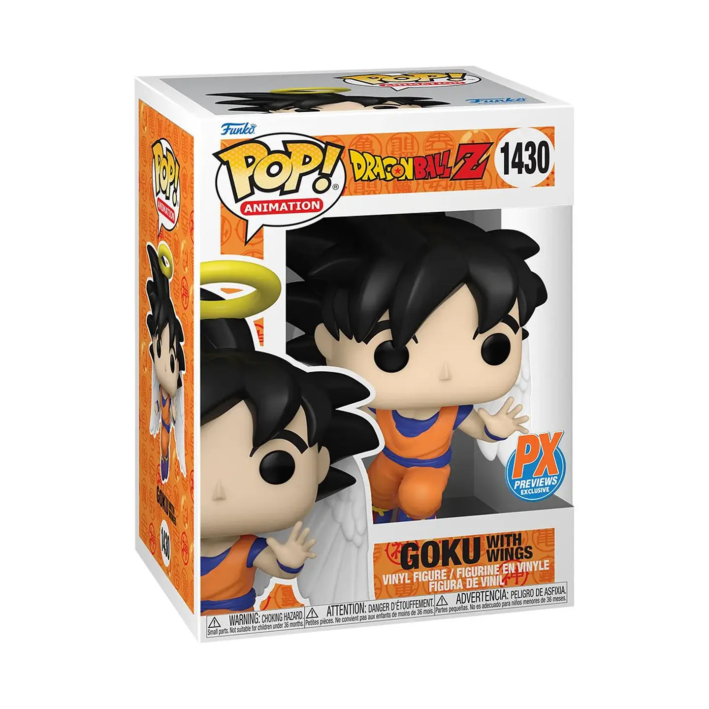 Funko Pop! Goku with wings #1430 PX Previews Exclusive - Dragon Ball Z 1