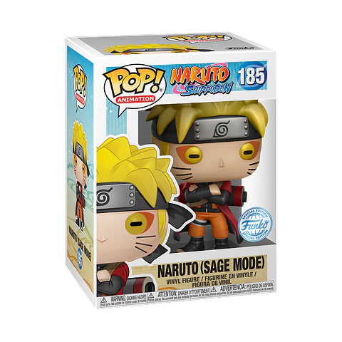 Funko Pop! Naruto (Sage Mode) #185 Special Edition - Naruto Shippuden