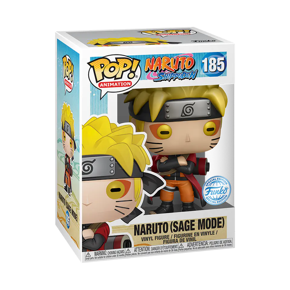 Funko Pop! Naruto (Sage Mode) #185 Special Edition - Naruto Shippuden 1