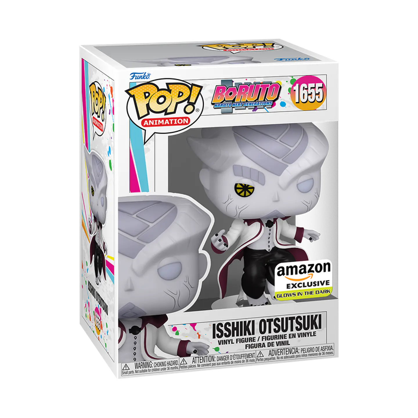 Funko Pop! Isshiki Otsutsuki (Glow In The Dark) #1655 Amazon - Boruto: Naruto Next Generations 1