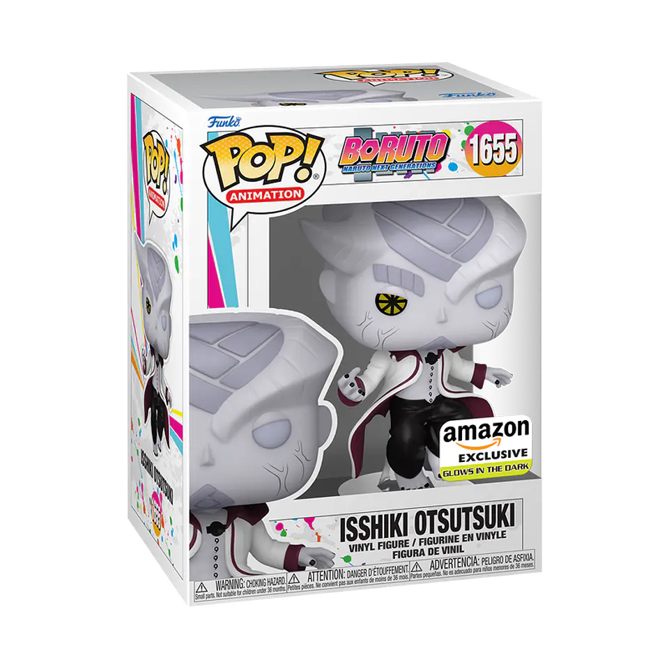 Funko Pop! Isshiki Otsutsuki (Glow In The Dark) #1655 Amazon - Boruto: Naruto Next Generations 1