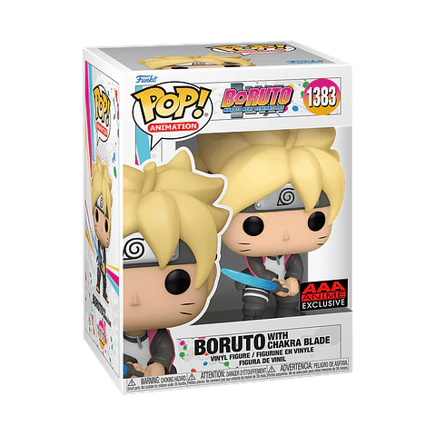 Funko Pop! Boruto With Chakra Blade #1383 AAA Anime - Boruto: Naruto Next Generations (Caja con detalle)