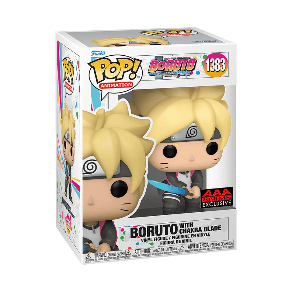 Funko Pop! Boruto With Chakra Blade #1383 AAA Anime - Boruto: Naruto Next Generations (Caja con detalle) 1