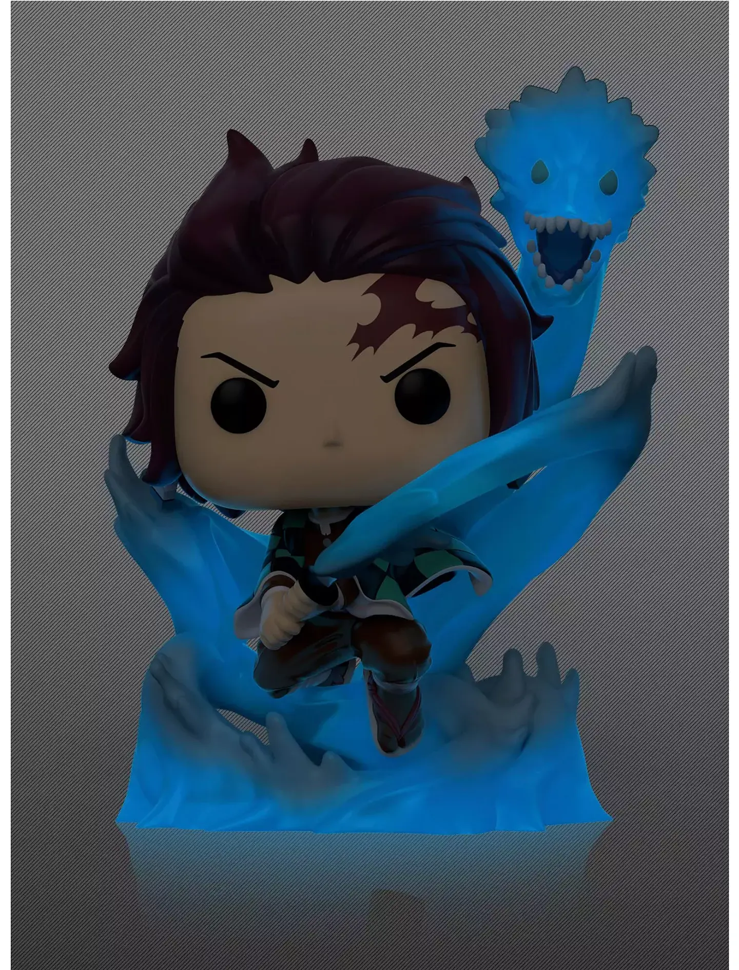 Funko Pop! Tanjiro Kamado (Water Breathing) (Glow In The Dark) #873 BoxLunch Exclusive - Demon Slayer  3