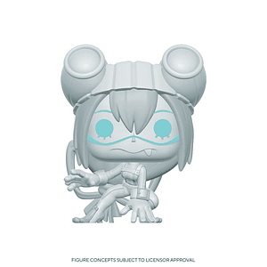 Funko Pop! Tsuyu Asui #374 (Invisible) 2021 Fall Convention - My Hero Academia (Caja con detalle)