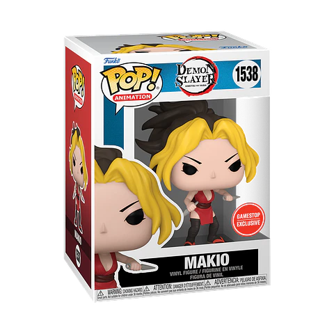 Funko Pop! Makio (with kunai) #1538 GameStop Exclusive - Demon Slayer