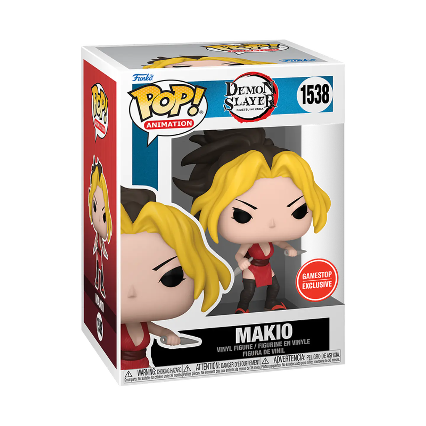 Funko Pop! Makio (with kunai) #1538 GameStop Exclusive - Demon Slayer 1
