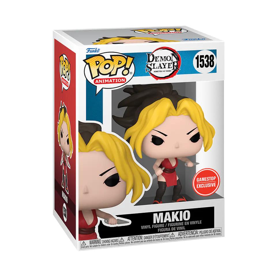 Funko Pop! Makio (with kunai) #1538 GameStop Exclusive - Demon Slayer 1